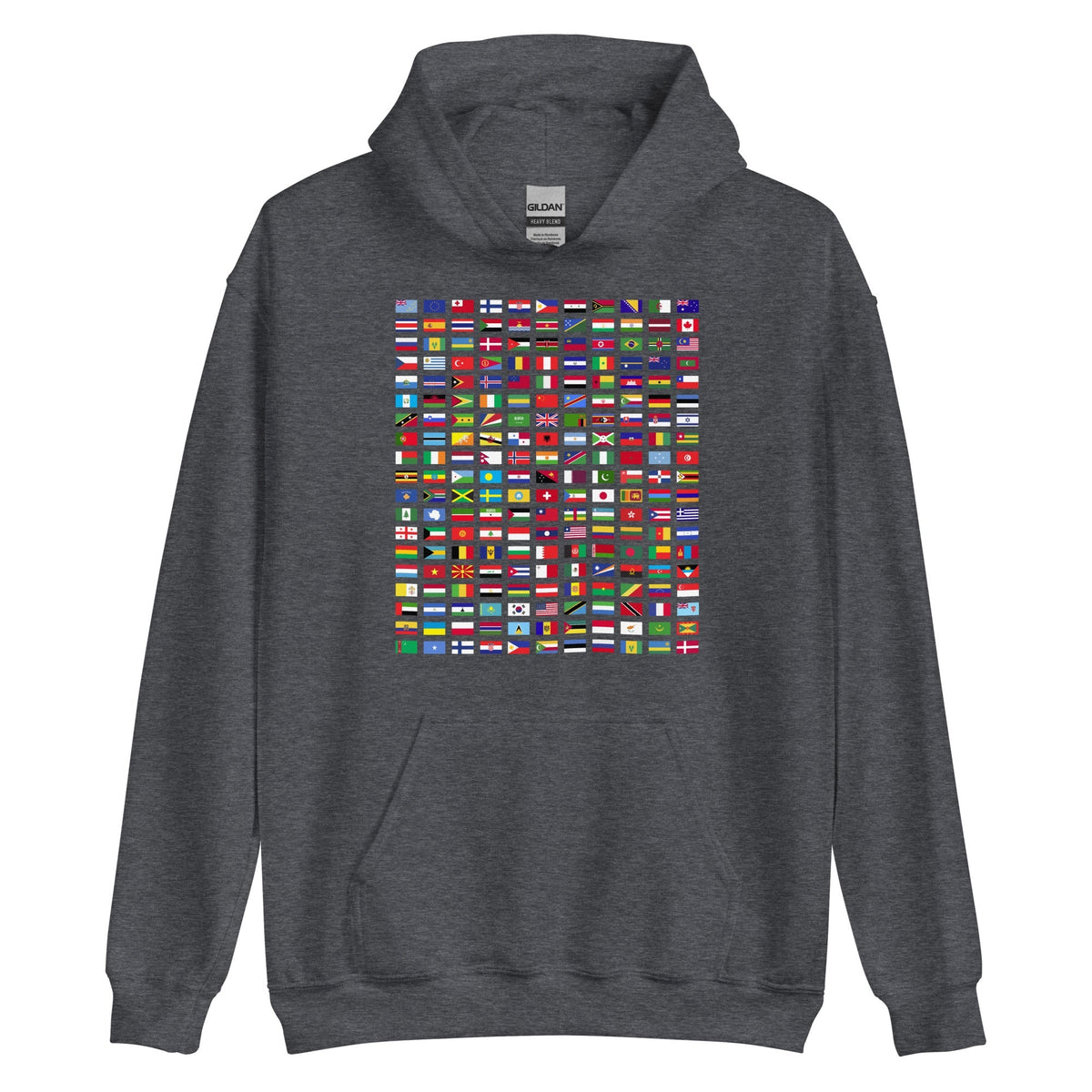 Flags of the World Hoodie Flag Nation