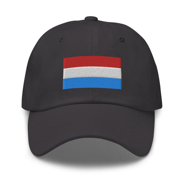 Luxembourg Flag Cap - Adjustable Embroidered Dad Hat