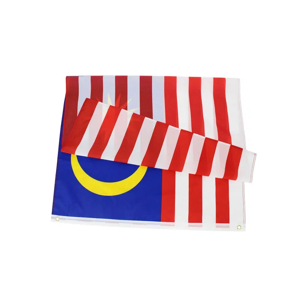 Malaysian Blue And Yellow Flag 90x150cm, Wholesale Factory Price, 3x5 Ft  From Xiangyingflag, $1.39