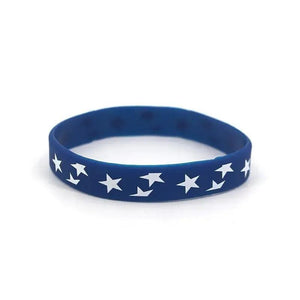 4th of July Flag Bracelets - Independence Day Wristbands