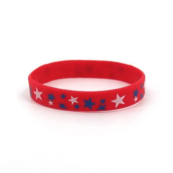 4th of July Flag Bracelets - Independence Day Wristbands