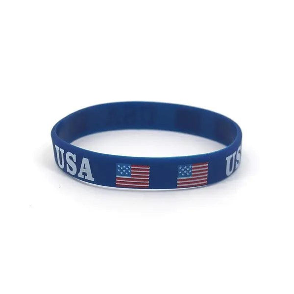 4th of July Flag Bracelets - Independence Day Wristbands