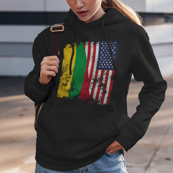 Ærø USA Flag Hoodie