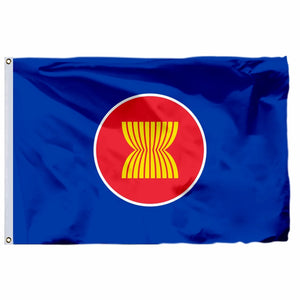 ASEAN Flag - Association of Southeast Asian Nations Flag - 90x150cm(3x5ft) - 60x90cm(2x3ft)