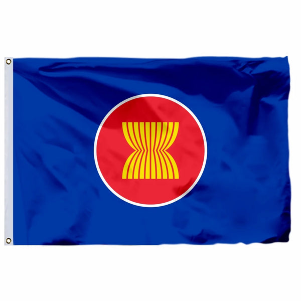 ASEAN Flag - Association of Southeast Asian Nations Flag - 90x150cm(3x5ft) - 60x90cm(2x3ft)