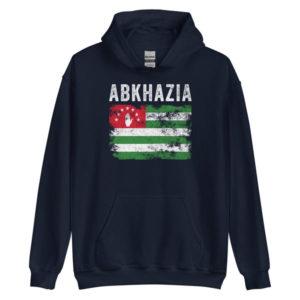 Abkhazia Flag Distressed - Abkhaz Flag Hoodie