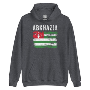 Abkhazia Flag Distressed - Abkhaz Flag Hoodie