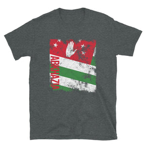 Abkhazia Flag Distressed T-Shirt