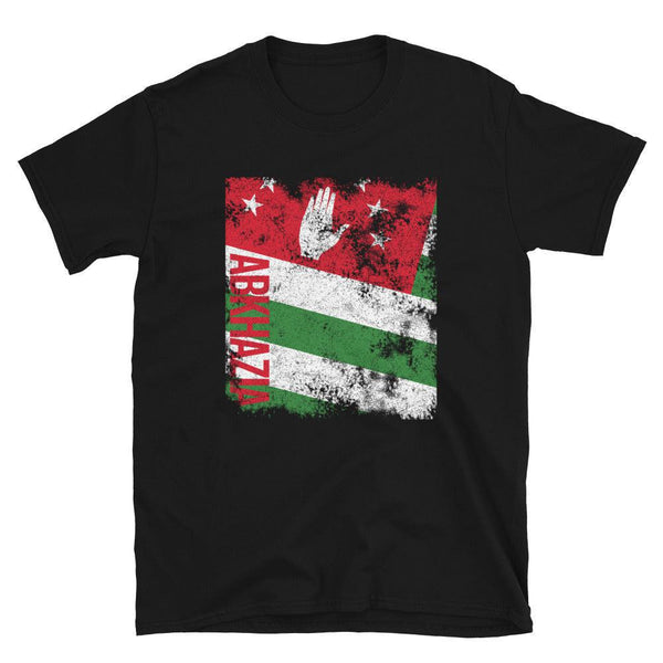 Abkhazia Flag Distressed T-Shirt