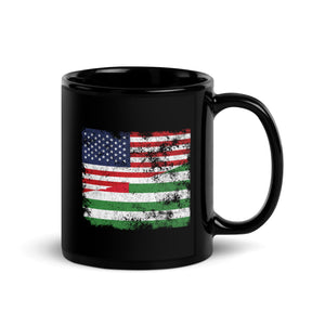 Abkhazia USA Flag Mug