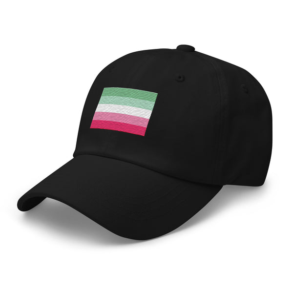 Abrosexual Flag Cap - Adjustable Embroidered LGBT+ Dad Hat