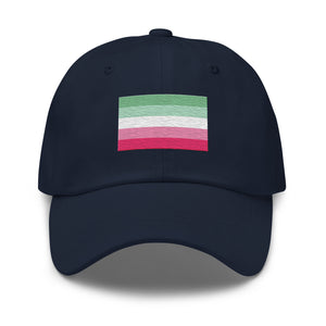 Abrosexual Flag Cap - Adjustable Embroidered LGBT+ Dad Hat