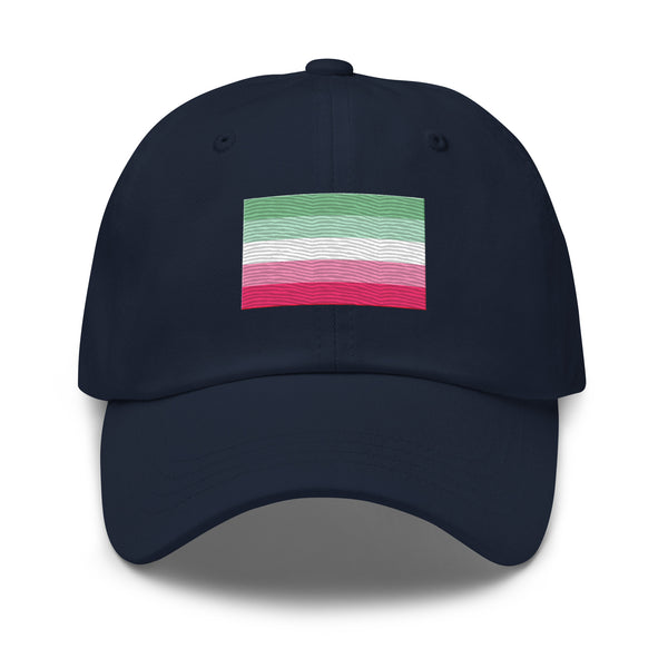 Abrosexual Flag Cap - Adjustable Embroidered LGBT+ Dad Hat