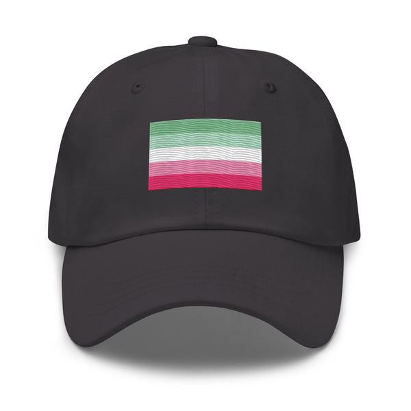 Abrosexual Flag Cap - Adjustable Embroidered LGBT+ Dad Hat
