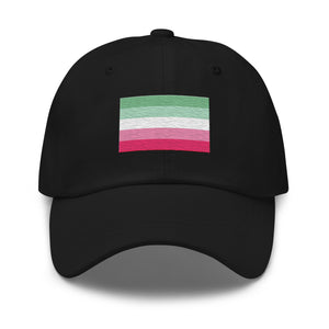 Abrosexual Flag Cap - Adjustable Embroidered LGBT+ Dad Hat