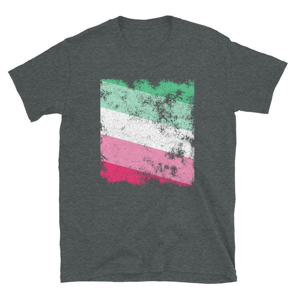 Abrosexual Flag - Distressed LGBT+ T-Shirt