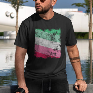 Abrosexual Flag - Distressed LGBT+ T-Shirt
