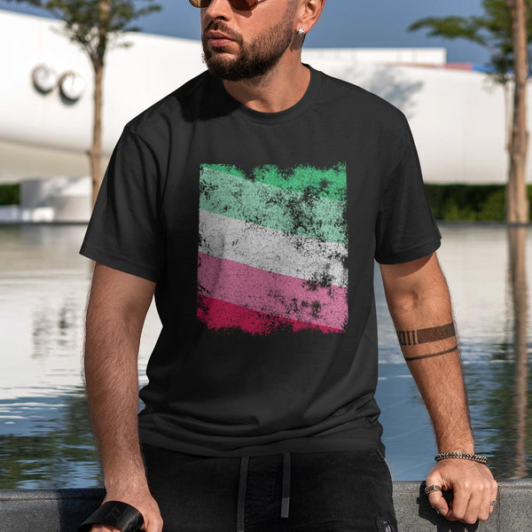 Abrosexual Flag - Distressed LGBT+ T-Shirt