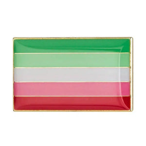 Abrosexual Pride Flag Lapel Pin - LGBTQIA2S+ Enamel Pin Flag