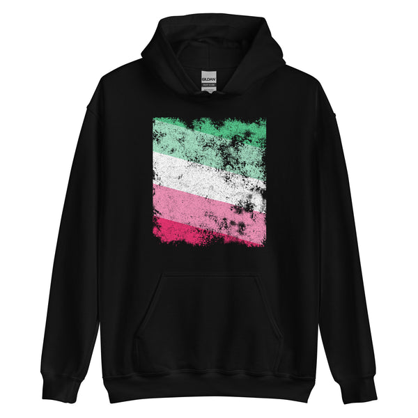 Abrosexual Flag - Distressed LGBT+ Hoodie