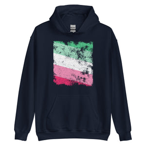 Abrosexual Flag - Distressed LGBT+ Hoodie