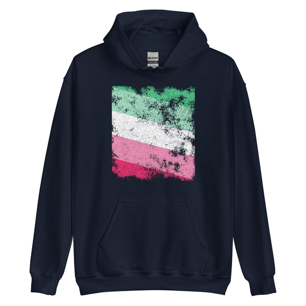 Abrosexual Flag - Distressed LGBT+ Hoodie