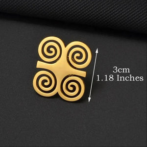 Adinkra Lapel Pin Collection - Enamel Pin