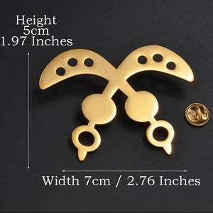 Adinkra Lapel Pin Collection - Enamel Pin
