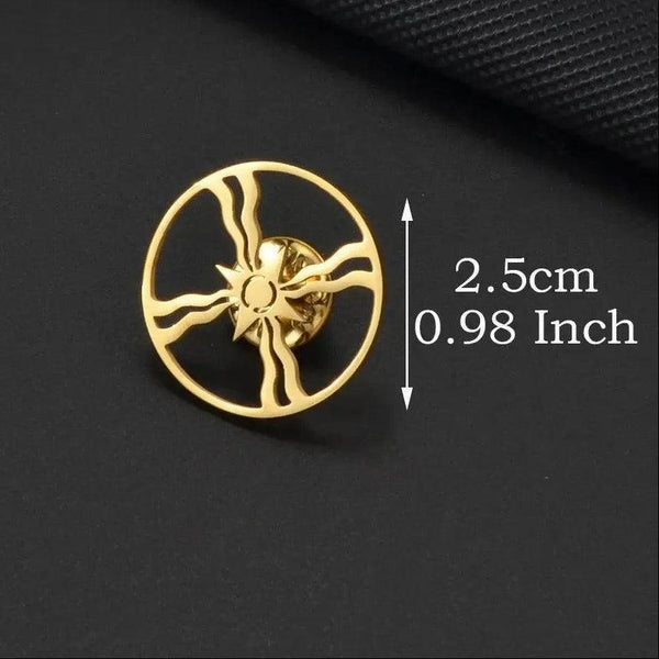 Adinkra Lapel Pin Collection - Enamel Pin