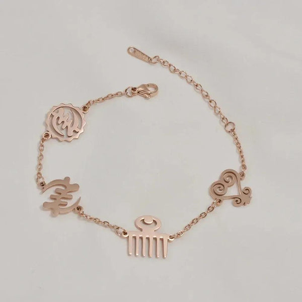 Adinkra Pendant Bracelet