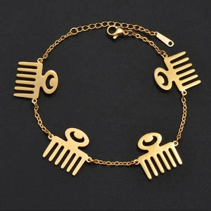 Adinkra Pendant Bracelet Collection