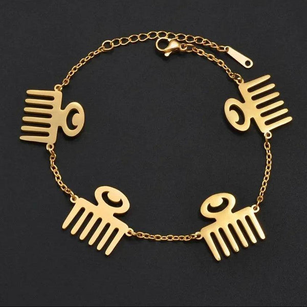 Adinkra Pendant Bracelet Collection