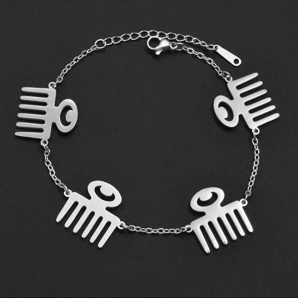 Adinkra Pendant Bracelet Collection