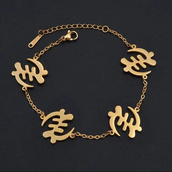 Adinkra Pendant Bracelet Collection