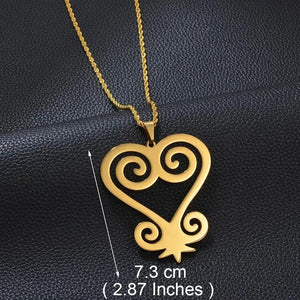 Adinkra Pendant Necklace Collection