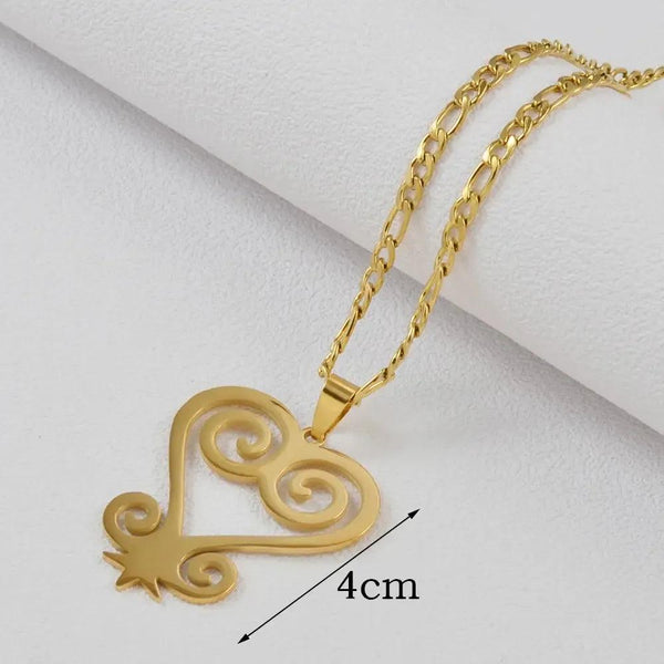Adinkra Pendant Necklace Collection