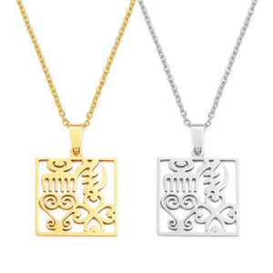 Adinkra Pendant Necklace