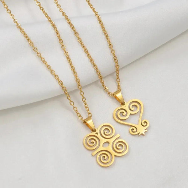 Adinkra Pendant Necklaces