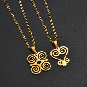 Adinkra Pendant Necklaces