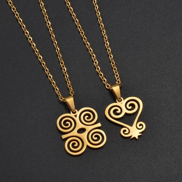 Adinkra Pendant Necklaces