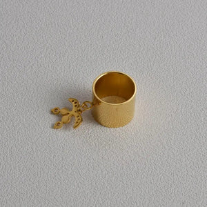 Adinkra Ring Collection - African Gye Nyame Symbol Pendant