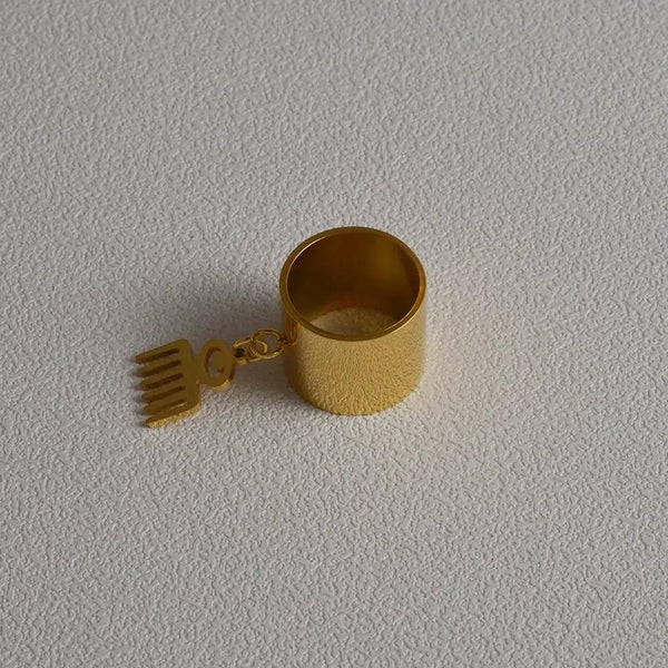 Adinkra Ring Collection - African Gye Nyame Symbol Pendant