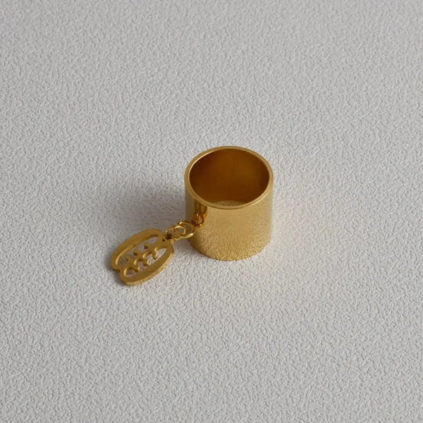 Adinkra Ring Collection - African Gye Nyame Symbol Pendant