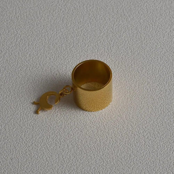 Adinkra Ring Collection - African Gye Nyame Symbol Pendant