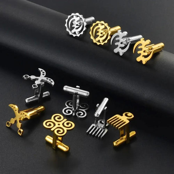 Adinkra Stud Earrings Collection