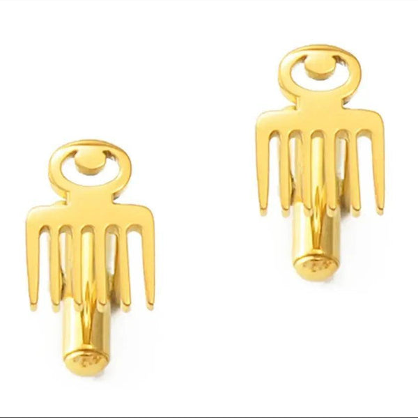 Adinkra Stud Earrings Collection