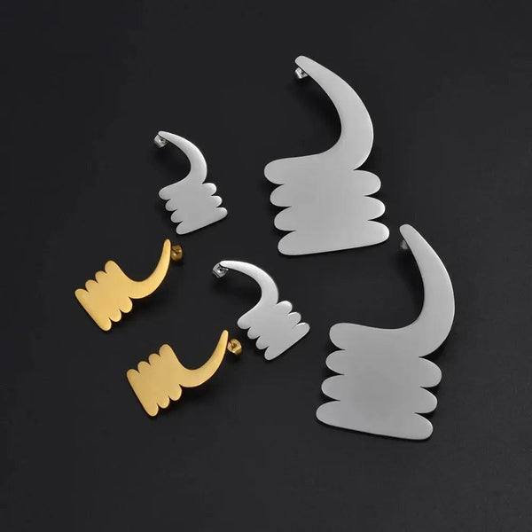 Adinkra Stud Earrings