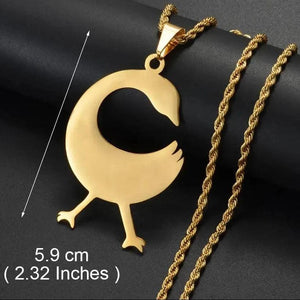 Adinkra Symbol Pendant Necklace
