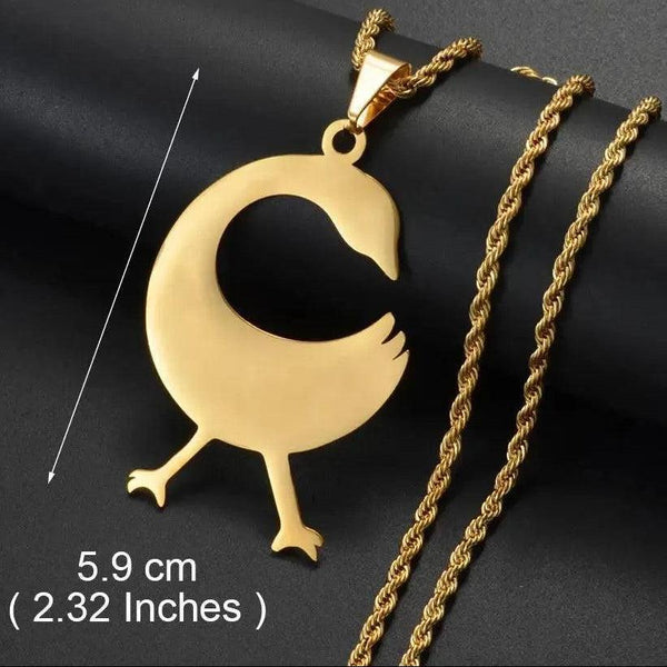 Adinkra Symbol Pendant Necklace