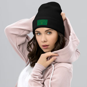 Adygea Flag Beanie - Embroidered Winter Hat